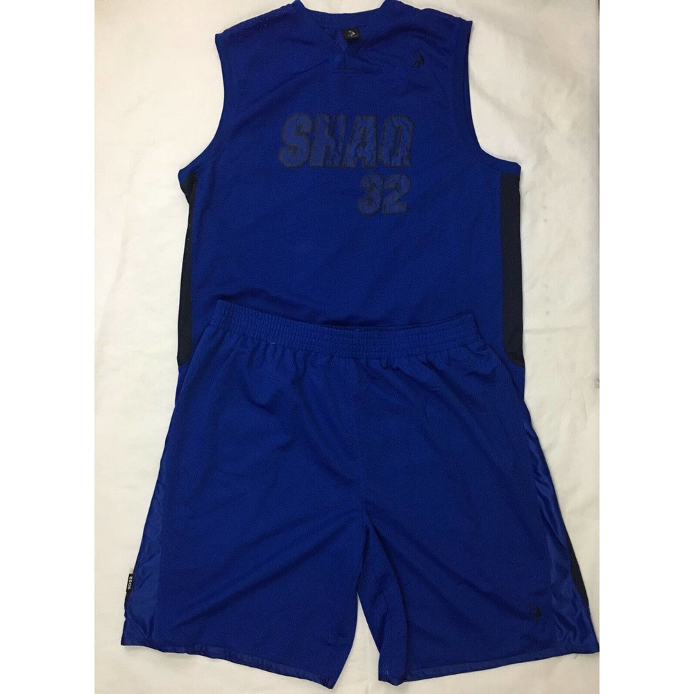 Shaquille O’neal Shaq SO32 NBA Basketball Jersey Set Shirt Short Blue Lakers XL - Picture 1 of 10